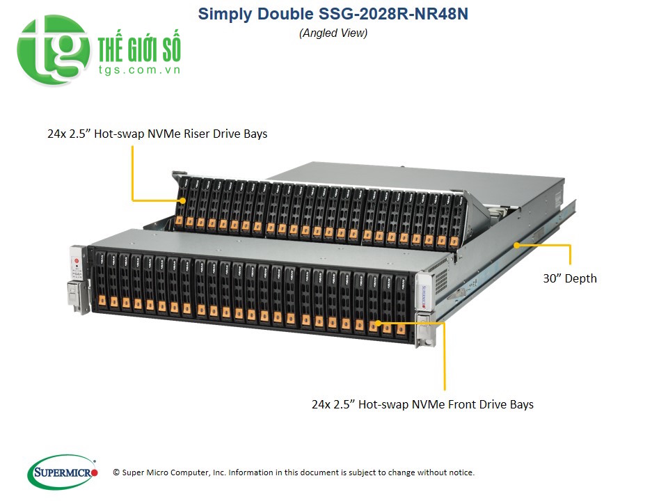 Supermicro SuperStorage Server 2028R-NR48N